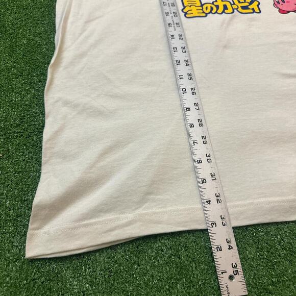 Retro Japanese Kirby T-Shirt (Off-white/cream) - Picture 3 of 5